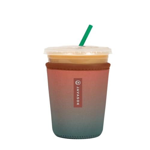 JavaSok Iced Coffee & Cold Soda Insulated Neoprene Cup Sleeve