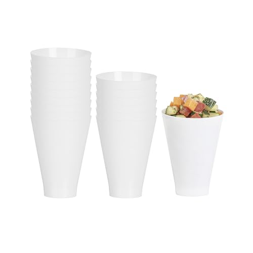 7 Ounce Plastic Glasses 100 Round Incline Shooter Cups (100 Count)
