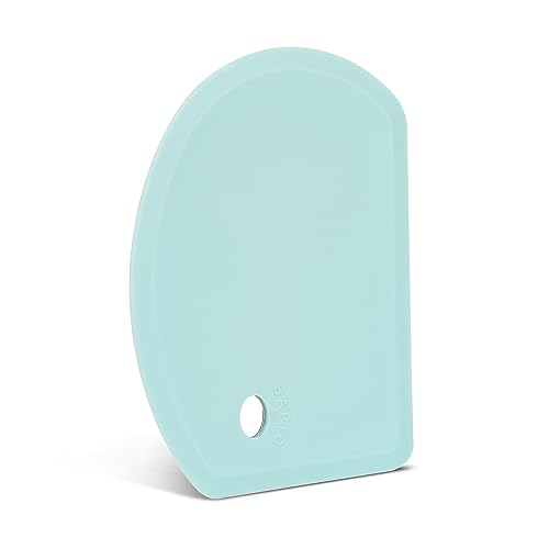 Silicone Dough Scraper with Metal Core Flexible Bowl Scraper Bread Baking