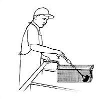 Deep Fryer Basket Cleaning Brush