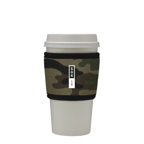 HotSok Coffee & Tea Reusable Insulated Neoprene Cup Sleeve