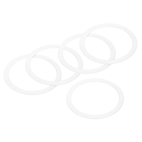 Gasket Seal Coffee Maker White Silicone Ring Replacement 72x88x2.5mm for 12