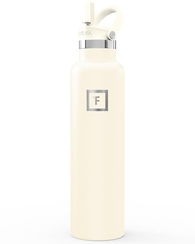 24 oz Narrow Mouth Water Bottle with Straw