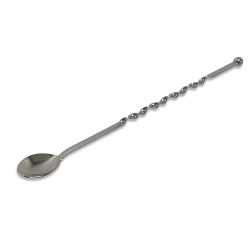 11.5 Inch Stainless Steel Bar Spoon with Swirl Stem for Coffee