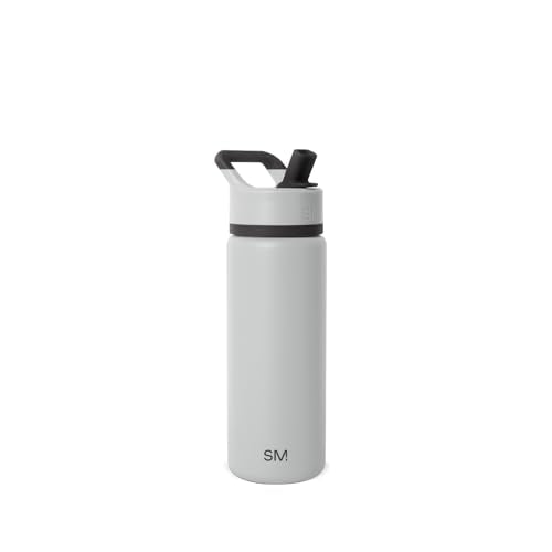 Insulated Water Bottle with Straw