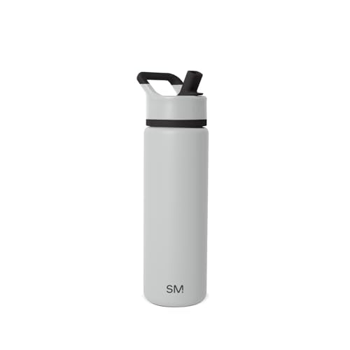 Insulated Water Bottle with Straw