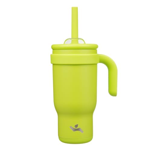 18 oz Tumbler with Handle and Straw