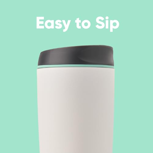 SmoothSip Insulated Travel Coffee Cup 20 oz Cloudscape