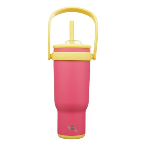 40 oz Tumbler with Handle and Straw