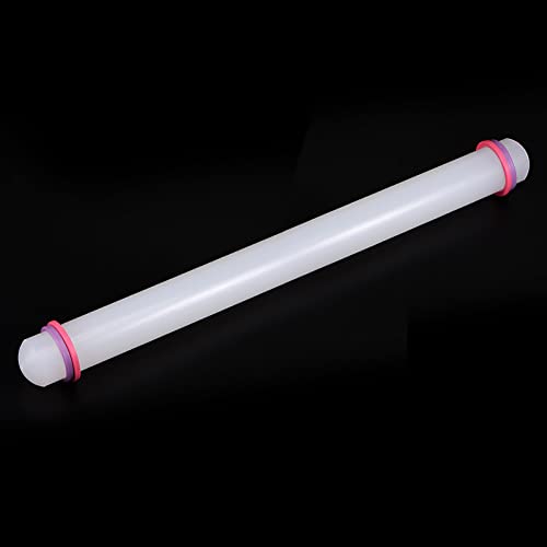 Fondant Rolling Pin 20 Inch x 1.38 Inch Adjustable Guide Rings Non