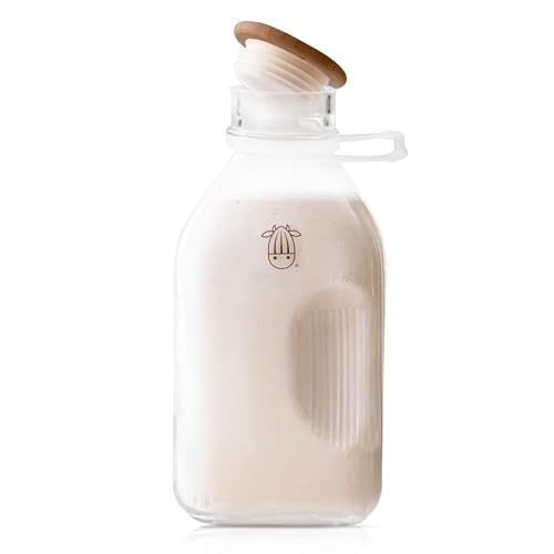 Glass Pitcher with Lid and Spout