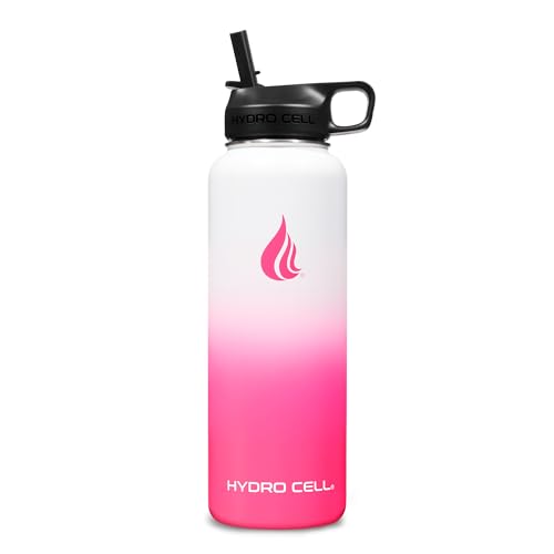 Stainless Steel Insulated Water Bottle with Straw