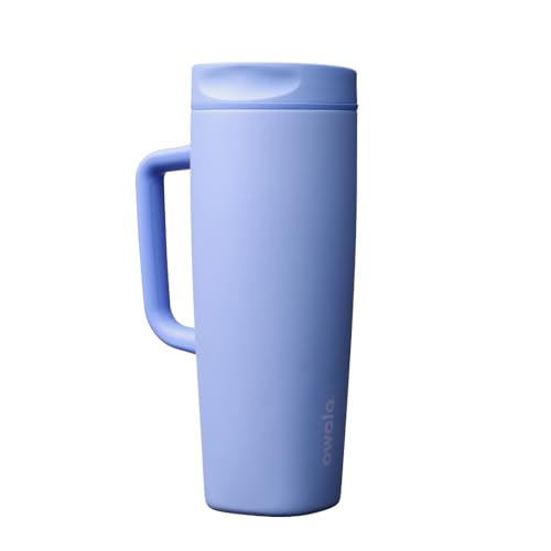 SmoothSip Slider Stainless Steel Insulated Travel Mug with Handle