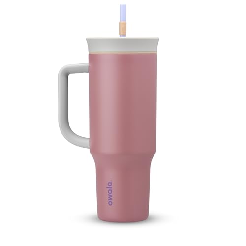 Tumbler Stainless Steel Water Bottle 40 oz Yoga Rose
