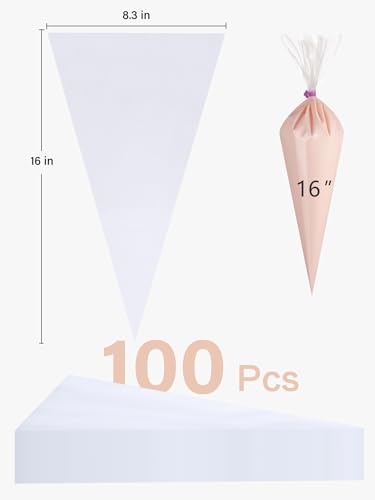 Piping Bags Disposable Pastry Icing Bags 16 Inch