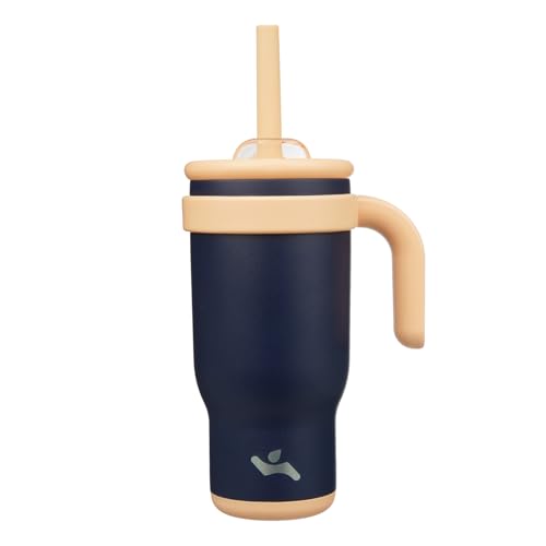 18 oz Tumbler with Handle and Straw