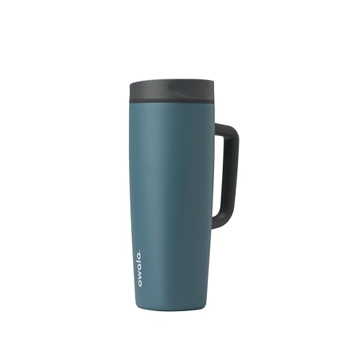 SmoothSip Slider Stainless Steel Insulated Travel Mug with Handle