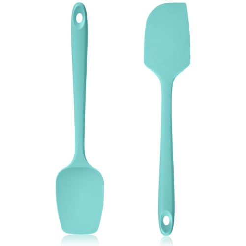 600ºF Heat Resistant Silicone Spatula Spoonula Set of 2