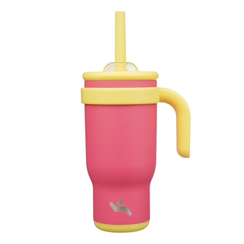 18 oz Tumbler with Handle and Straw