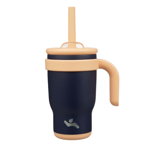 14 oz Tumbler with Handle and Straw