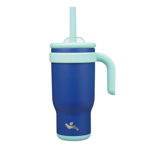18 oz Tumbler with Handle and Straw