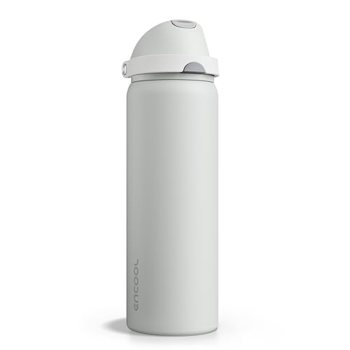 Insulated Water Bottle with Straw