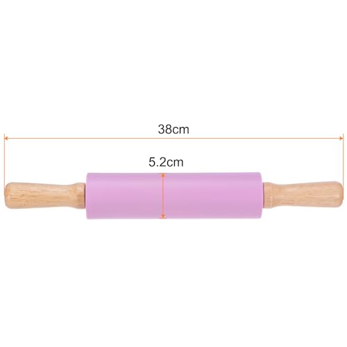 Silicone Rolling Pins for Baking 14.96 Inch Non