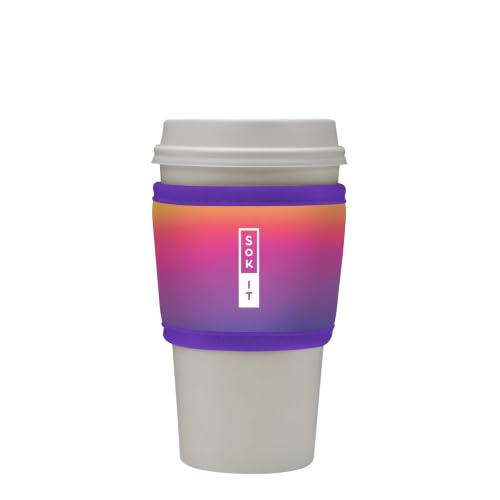 HotSok Coffee & Tea Reusable Insulated Neoprene Cup Sleeve