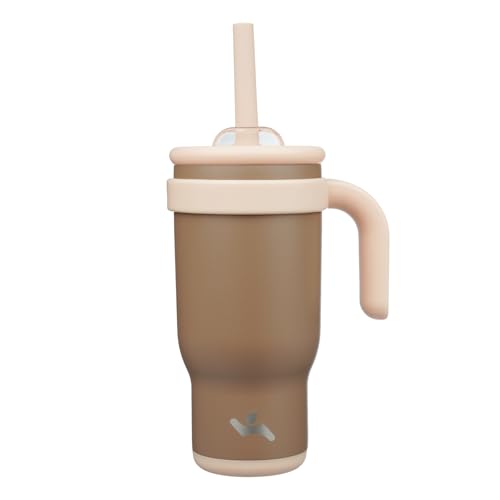 18 oz Tumbler with Handle and Straw