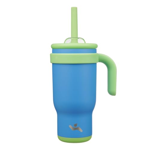 18 oz Tumbler with Handle and Straw