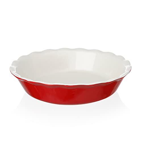 Sweejar Ceramic Pie Pan (55 Fl Oz)