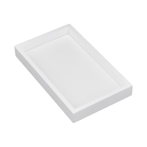 Natural Bamboo Serving Tray Platter 9.8 x 5.9 Rectangular