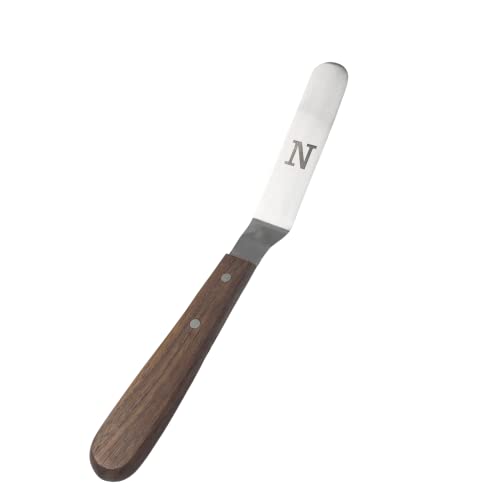 Offset Stainless Steel Spatula Set with Wood Handle (3 Count)