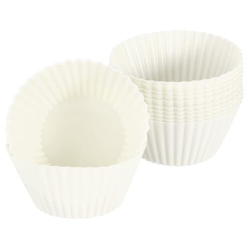12Pcs Silicone Cupcake Liners