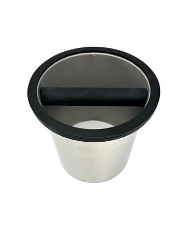 Open Bottom Stainless Steel Knock Box Chute with Rubber Bar