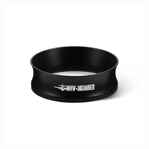 51mm Espresso Dosing Funnel Compatible with 51mm Delonghi Decica Portafilter Magnetic Coffee Dosing Ring Portafilter Funnel Barista Tools DR5548B