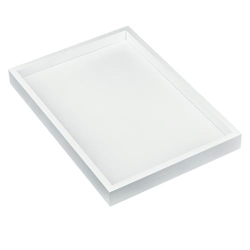 Natural Bamboo Serving Tray Platter 13 x 9 Rectangular