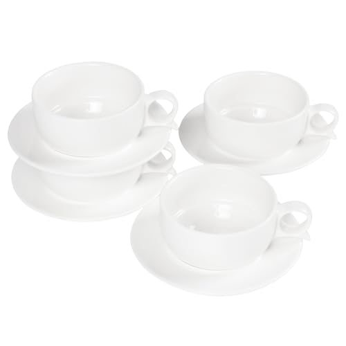 Italian Style Porcelain Espresso Cup Set (4 Count)
