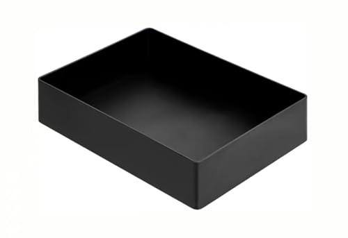 Rectangular Plastic Desk Organizer with Storage Trays