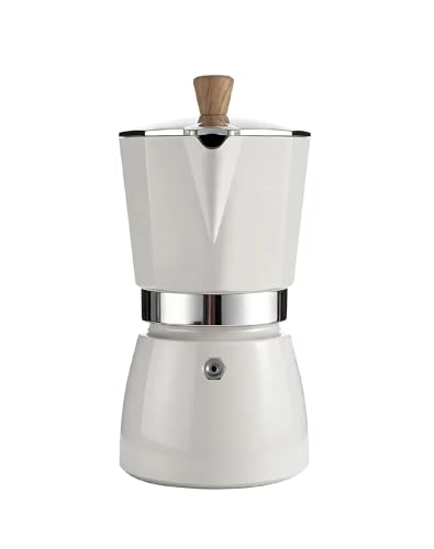 Moka Pot Stovetop Espresso Set & Cuban Coffee Maker 6 (10.2 Ounce)