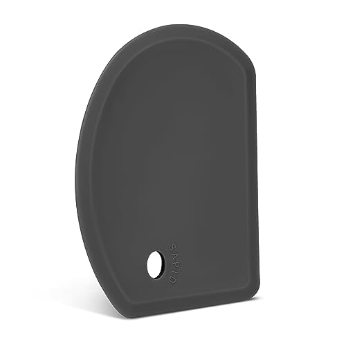 Silicone Dough Scraper with Metal Core Flexible Bowl Scraper Bread Baking