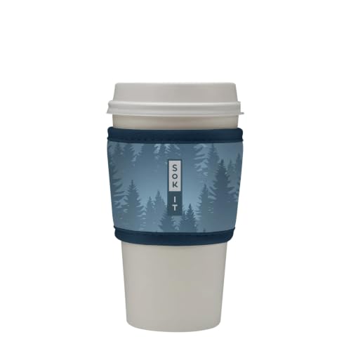 HotSok Coffee & Tea Reusable Insulated Neoprene Cup Sleeve