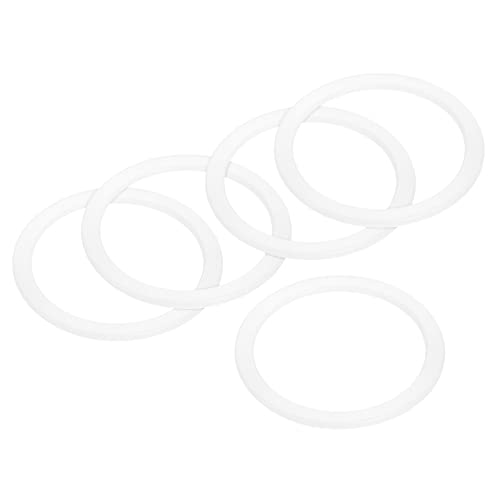 Gasket Seal Coffee Maker White Silicone Ring Replacement 70x85x3.3mm for 9