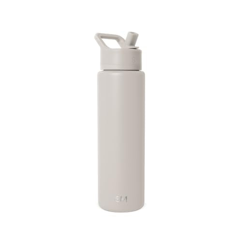 Insulated Water Bottle with Straw