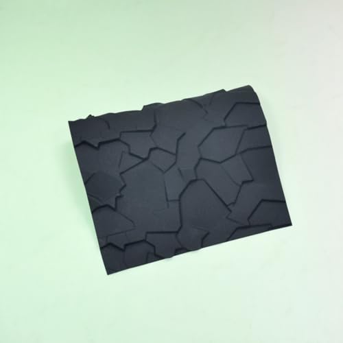 Fondant Silicone Mold for Cake Decoration Cake Border Stone Patter Impression Mat Fondant Embossing Stencil for DIY Cookies
