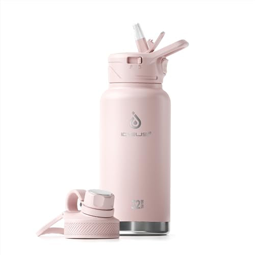 32oz Stainless Steel Insulated Bottle with 2 Leak