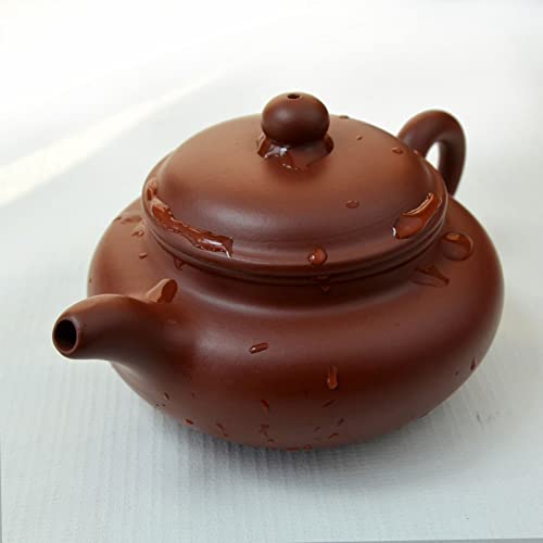 Teapot 8.6oz Chinese Genuine Black Clay Zisha Classics Pot Infusers Tea