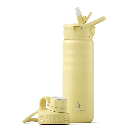 24oz Stainless Insulated Bottle with 2 Leak