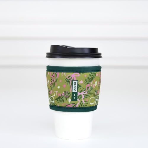 HotSok Coffee & Tea Reusable Insulated Neoprene Cup Sleeve