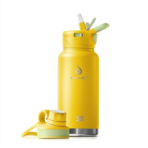 32oz Stainless Insulated Bottle with 2 Leak